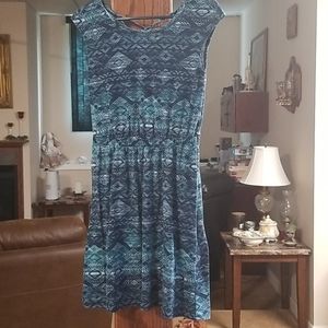 Sonoma above the knee cap sleeve dress